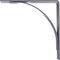 Ekena Millwork Morris Steel Bracket, Hammered Light Blue 3"W x 14"D x 14"H BKTM03X14X14MOHLB - alternate 4
